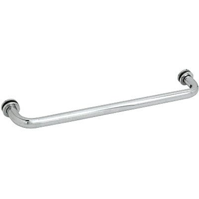 U.S. Horizon Mfg. Single Mount Tubular Towel Bar w/Washers TB24SMSWSC