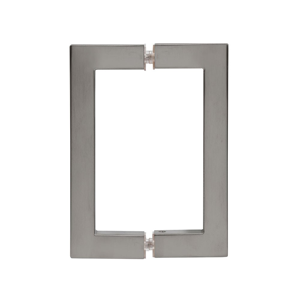 CRL SQ Series Square Tubing Back - to - Back Pull Handle SQ6X6BN