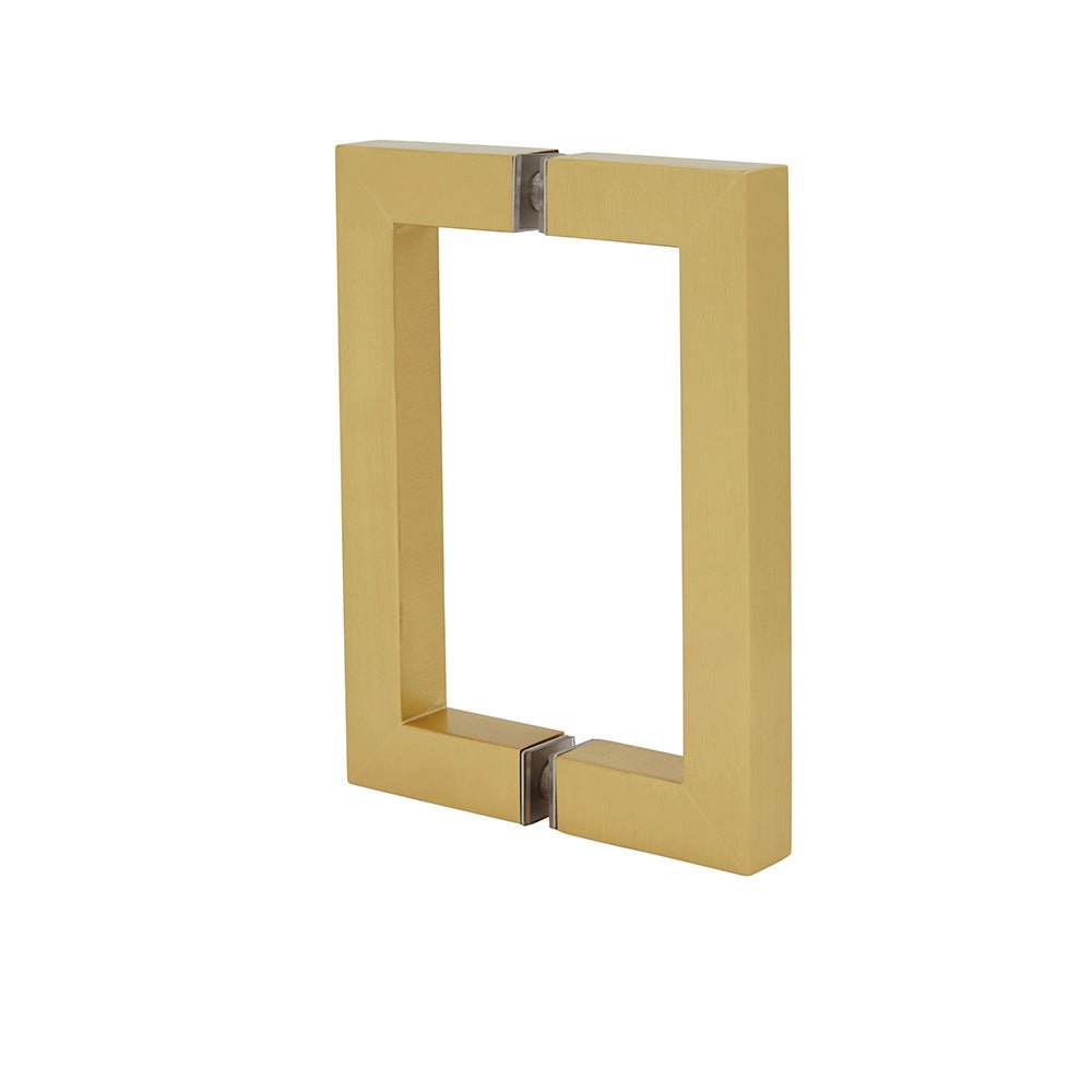 CRL SQ Series Square Tubing Back - to - Back Pull Handle SQ6X6SB