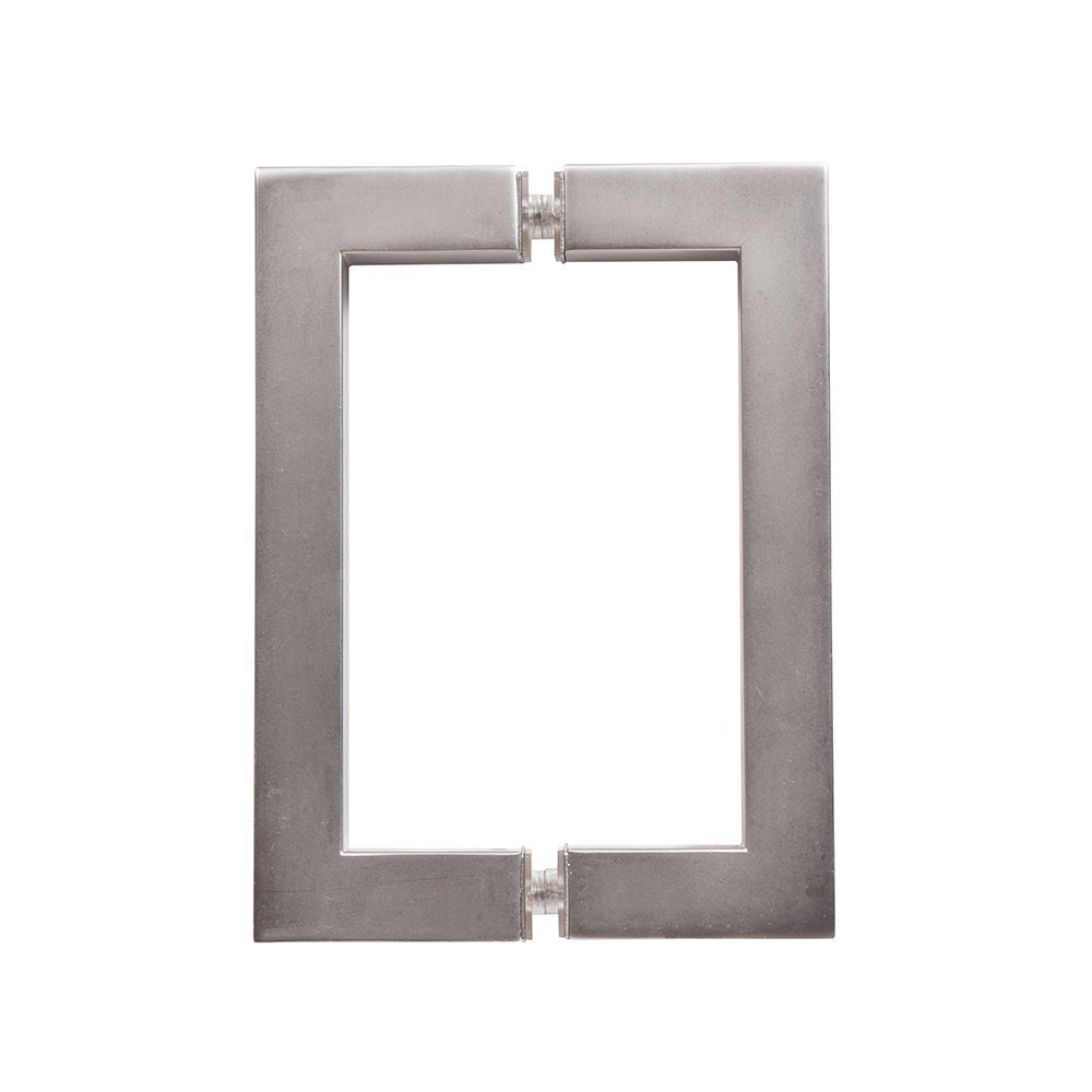 CRL SQ Series Square Tubing Back - to - Back Pull Handle SQ6X6SN