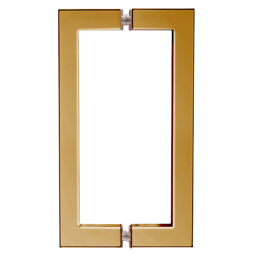 CRL SQ Series Square Tubing Back - to - Back Pull Handle SQ8X8BR