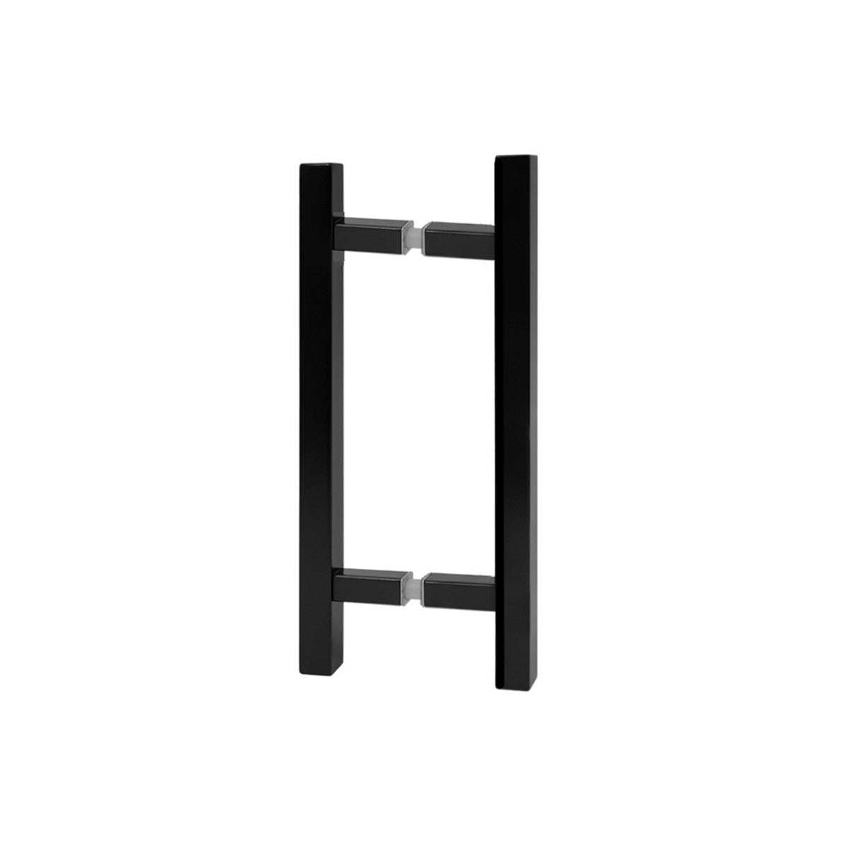 Structure Glass Solutions Square Back to Back Ladder Handle SDQ - HL - 06 - ORB - Matte Black