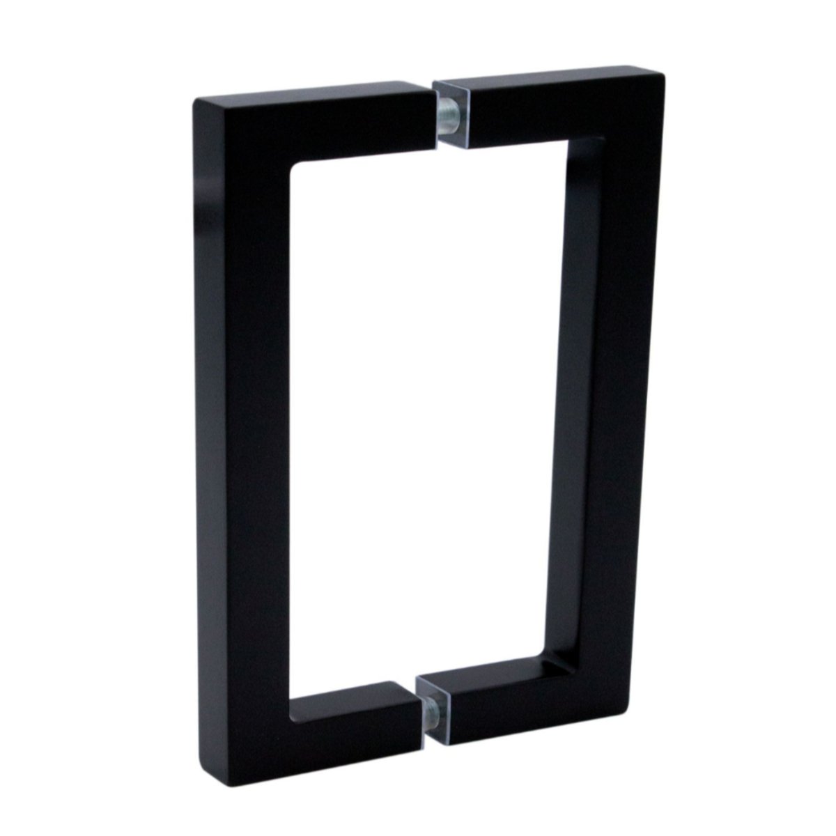 Structure Glass Solutions Square Back to Back Pull Handle SDQ - 06 - ORB - Matte Black