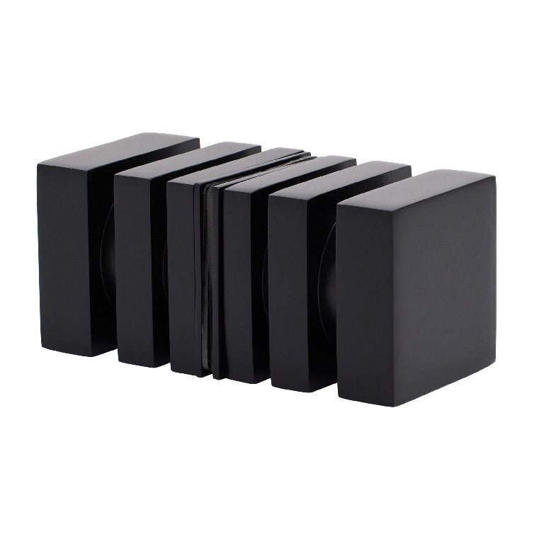 CRL Square Back - to - Back Style Knobs SDK160MBL