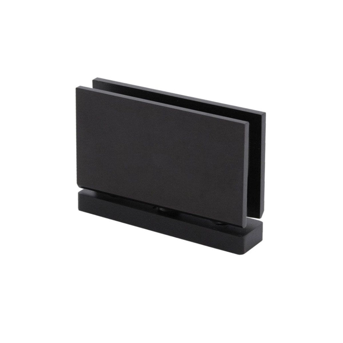 Structure Glass Solutions Square Edge Standard Duty Top/Bottom Pivot Hinge LRG - 360SQ - ORB - Matte Black