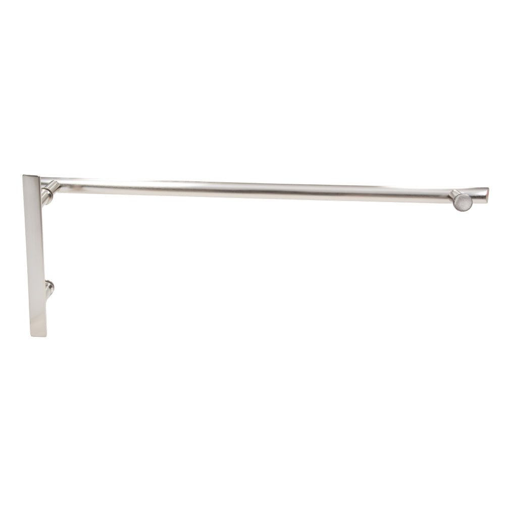 U.S. Horizon Mfg. Square Ladder Pull Towel Bar/Handle Combo HLS618CBN