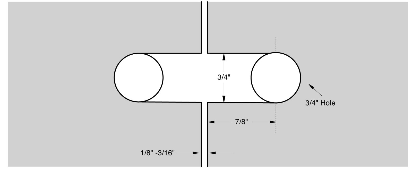 U.S. Horizon Mfg. Square Pivoting Transom Clip CMTGTGGM