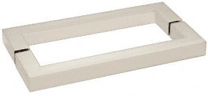 CRL Square Style Back - to - Back Towel Bar SQ18X18SN