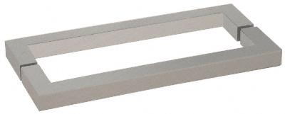 CRL Square Style Back - to - Back Towel Bar SQ24X24BN