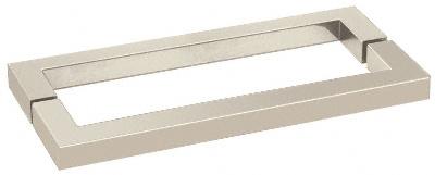 CRL Square Style Back - to - Back Towel Bar SQ24X24PN