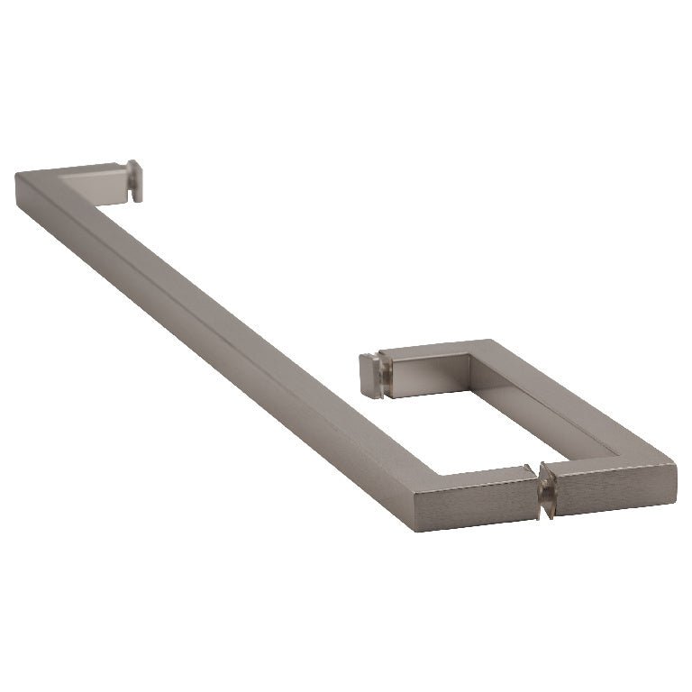 U.S. Horizon Mfg. Square Towel Bar/Handle Combo TBS824CBN