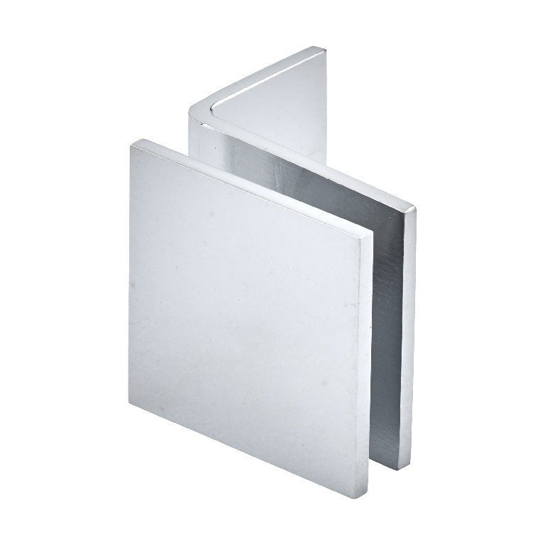 U.S. Horizon Mfg. Square Wall Mount Glass Clip w/Mounting Leg CGTW2C