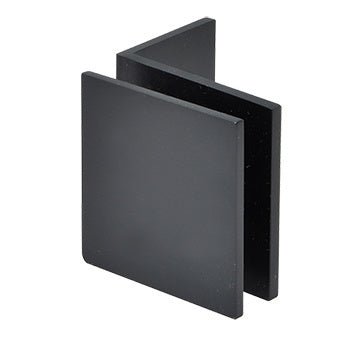 U.S. Horizon Mfg. Square Wall Mount Glass Clip w/Mounting Leg CGTW2MB