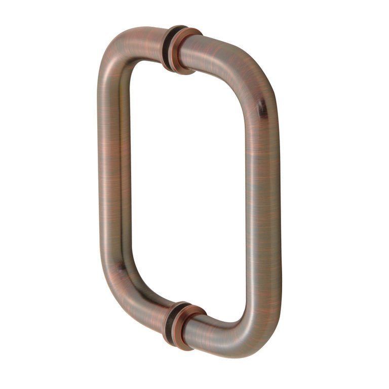 U.S. Horizon Mfg. Standard Tubular Back to Back Handles w/Washers H6BTBSWACP