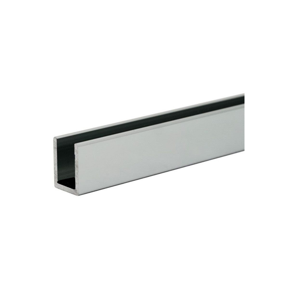 Structure Glass Solutions Standard U - Channel 95" - Deep U - Channel ALU10 - Chrome