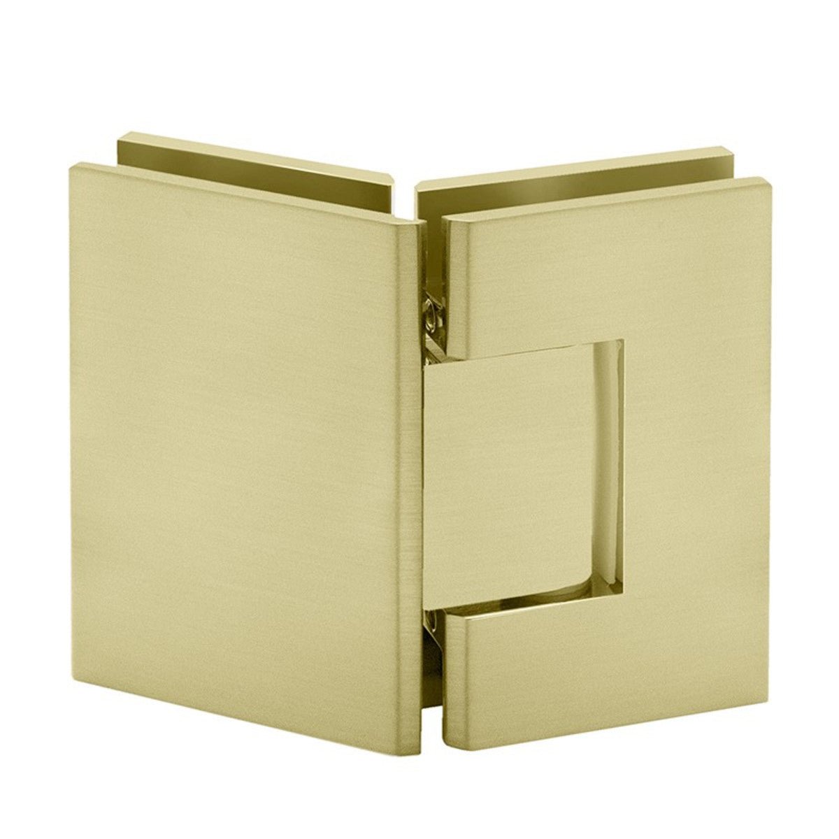 Structure Glass Solutions 135° Glass to Glass Hinge IMP - 135 - Brushed Bronze