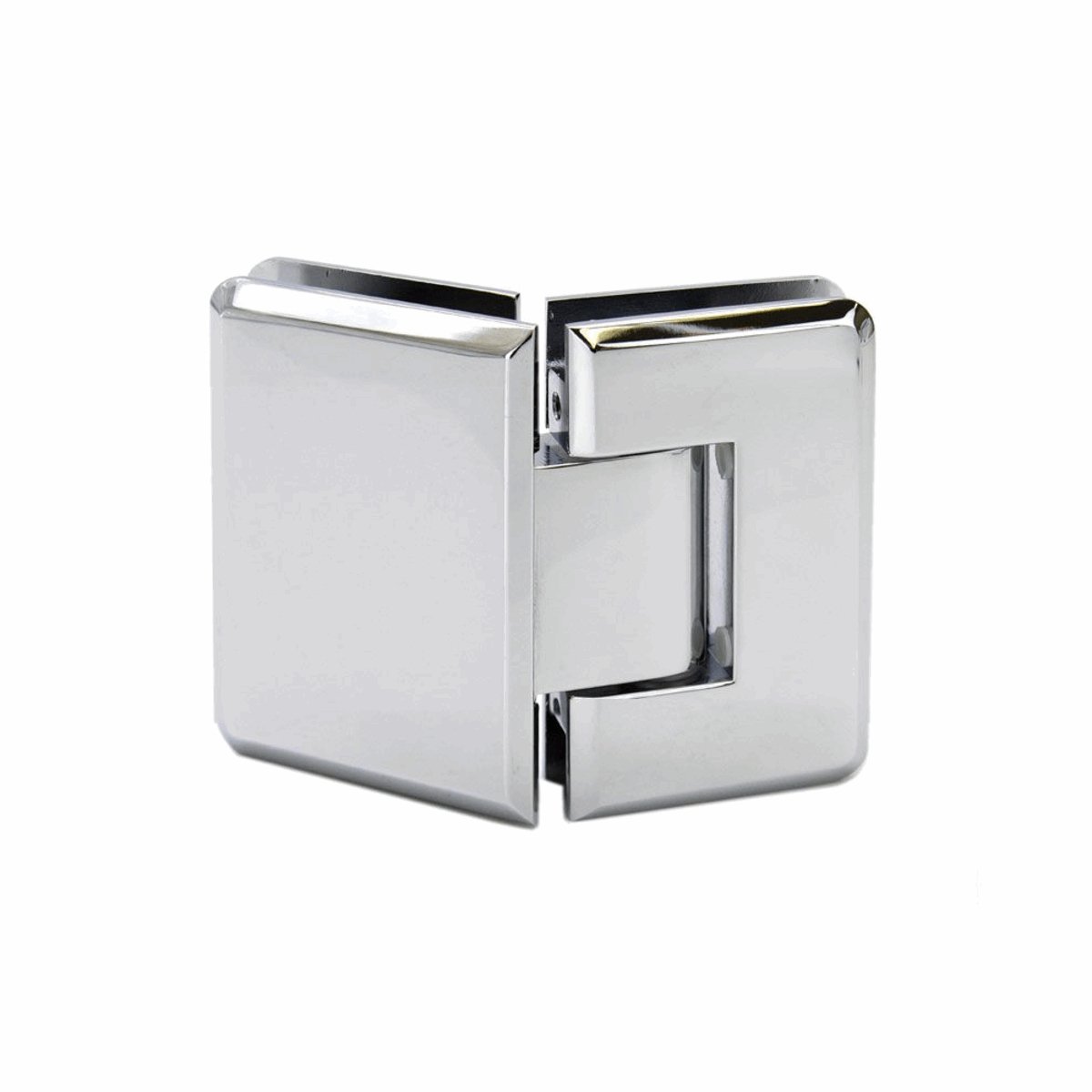 Structure Glass Solutions 135° Glass to Glass Hinge ROY - 135 - Chrome