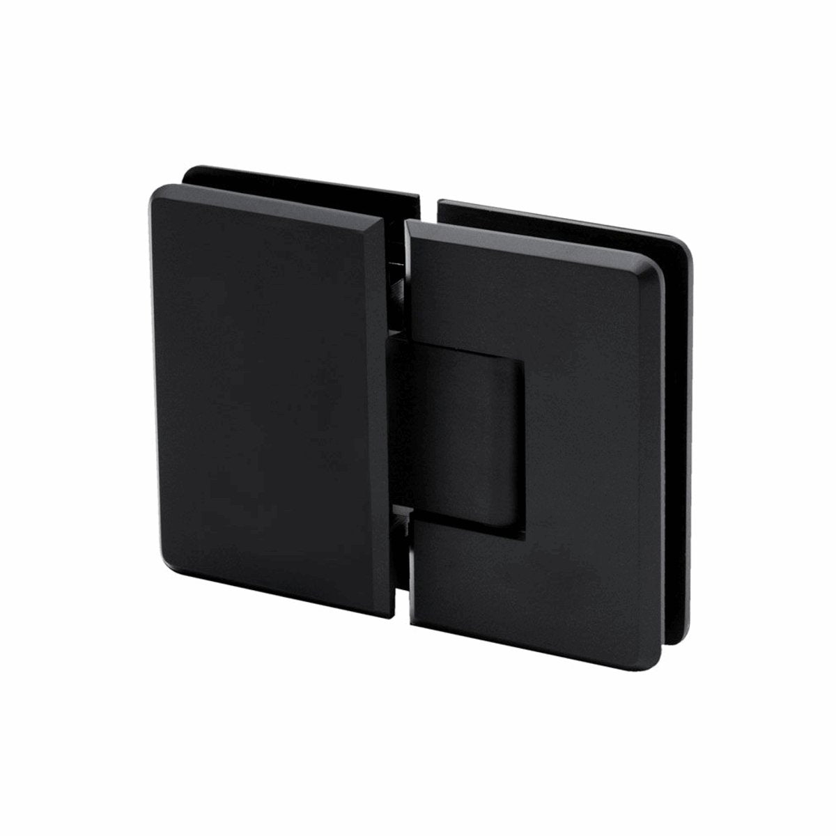 Structure Glass Solutions 180° Glass to Glass Hinge Beveled ROY - 180 - ORB - Matte Black