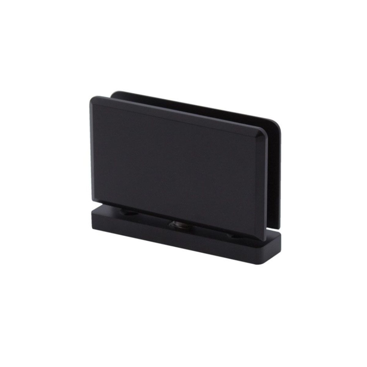 Structure Glass Solutions Beveled Edge Standard Duty Top/Bottom Pivot Hinge LRG - 360 - ORB - Matte Black