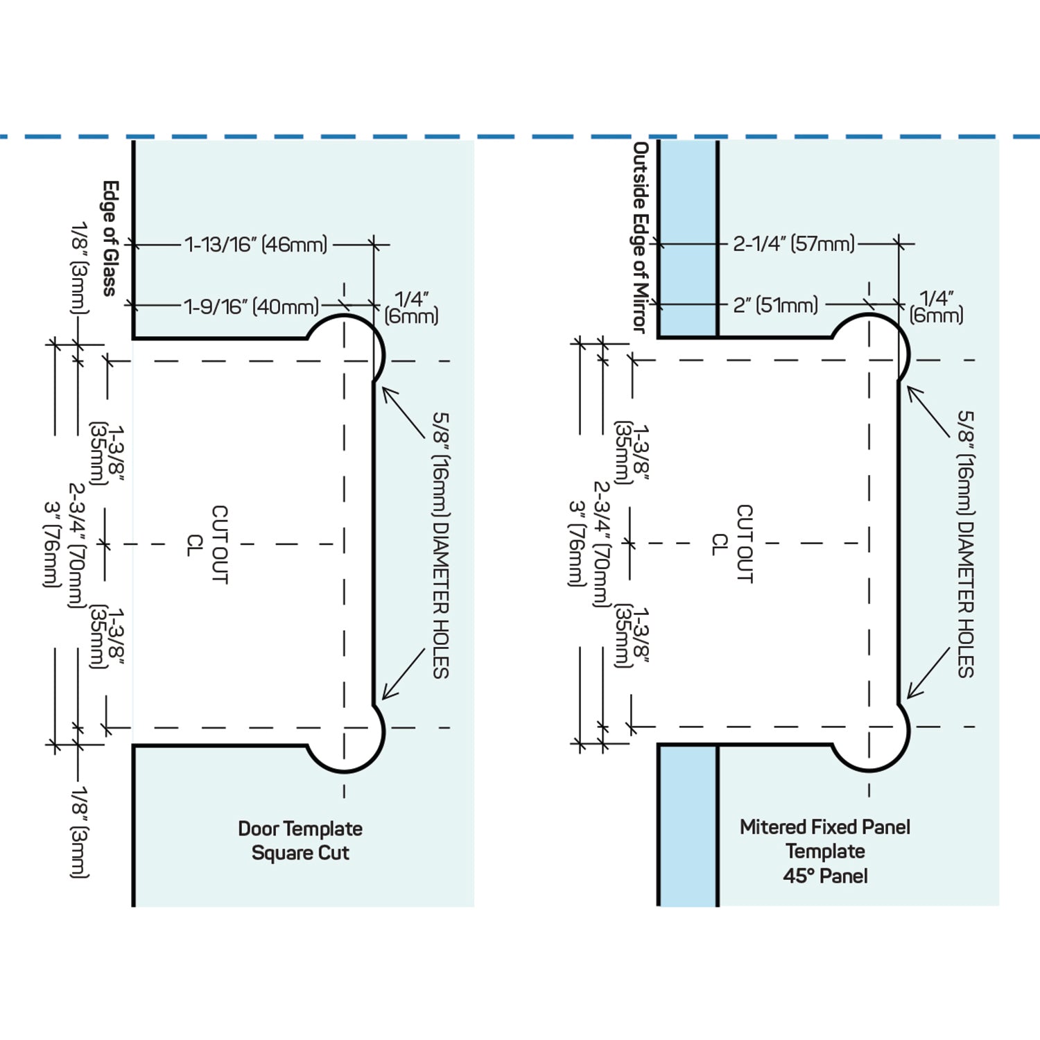 Structure Glass Solutions Beveled Heavy Duty 135° Glass to Glass Adjustable Hinge SUPB - 135 - AJ - Brushed Nickel