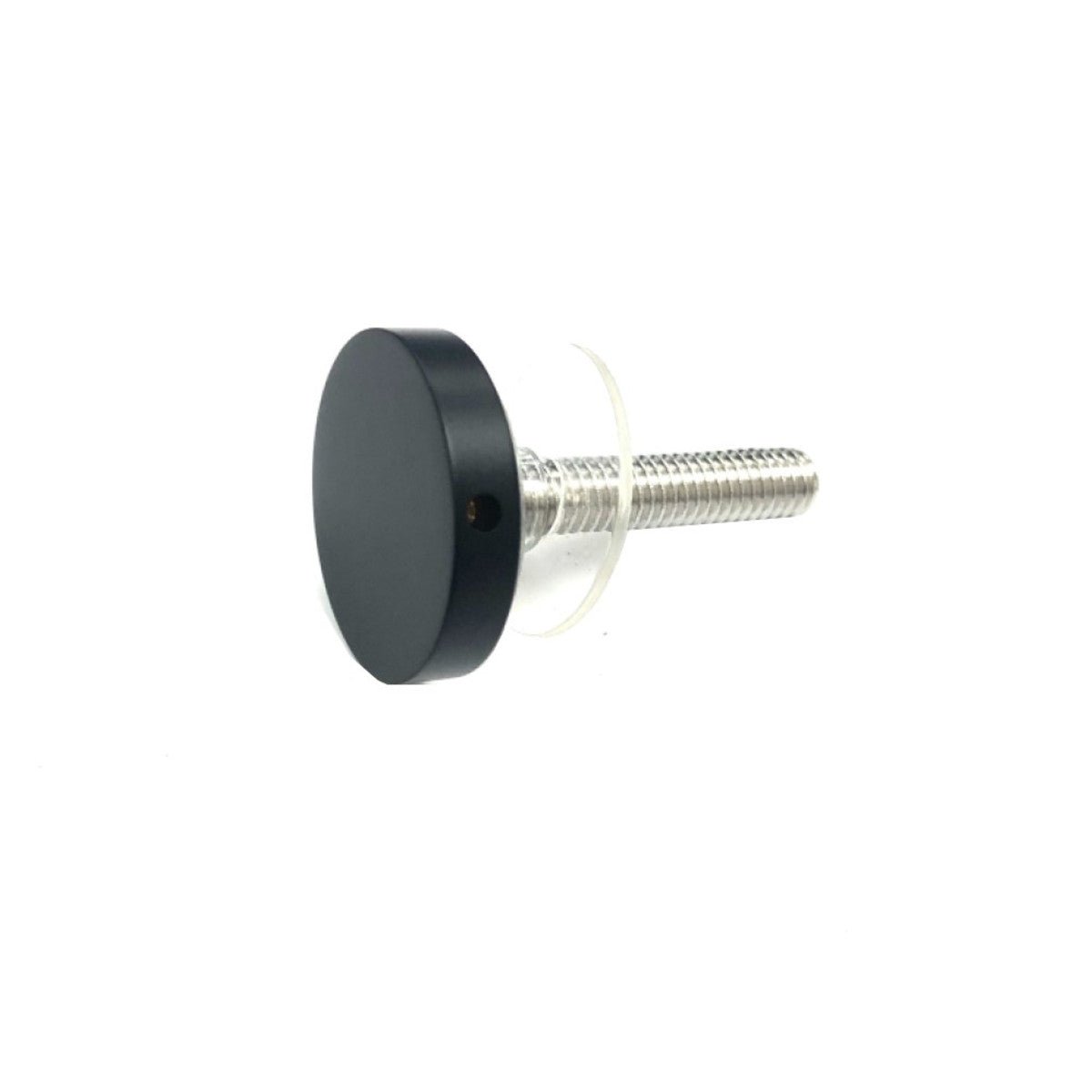 Structure Glass Solutions Threaded Cap Washer For Pull/Towel Bar SDH - 206 - CAP - ORB - Matte Black