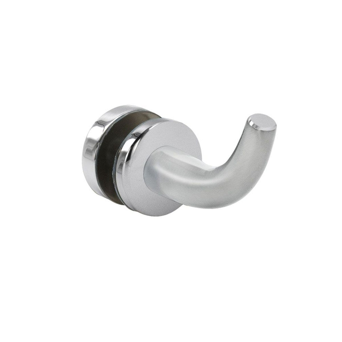 Structure Glass Solutions Thru Glass Robe Hook RHKS - TR - Chrome