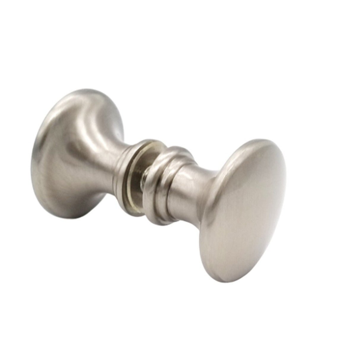 Structure Glass Solutions Traditional Bell Syle Back to Back Shower Door Knob GDK - 01 - Brushed Nickel