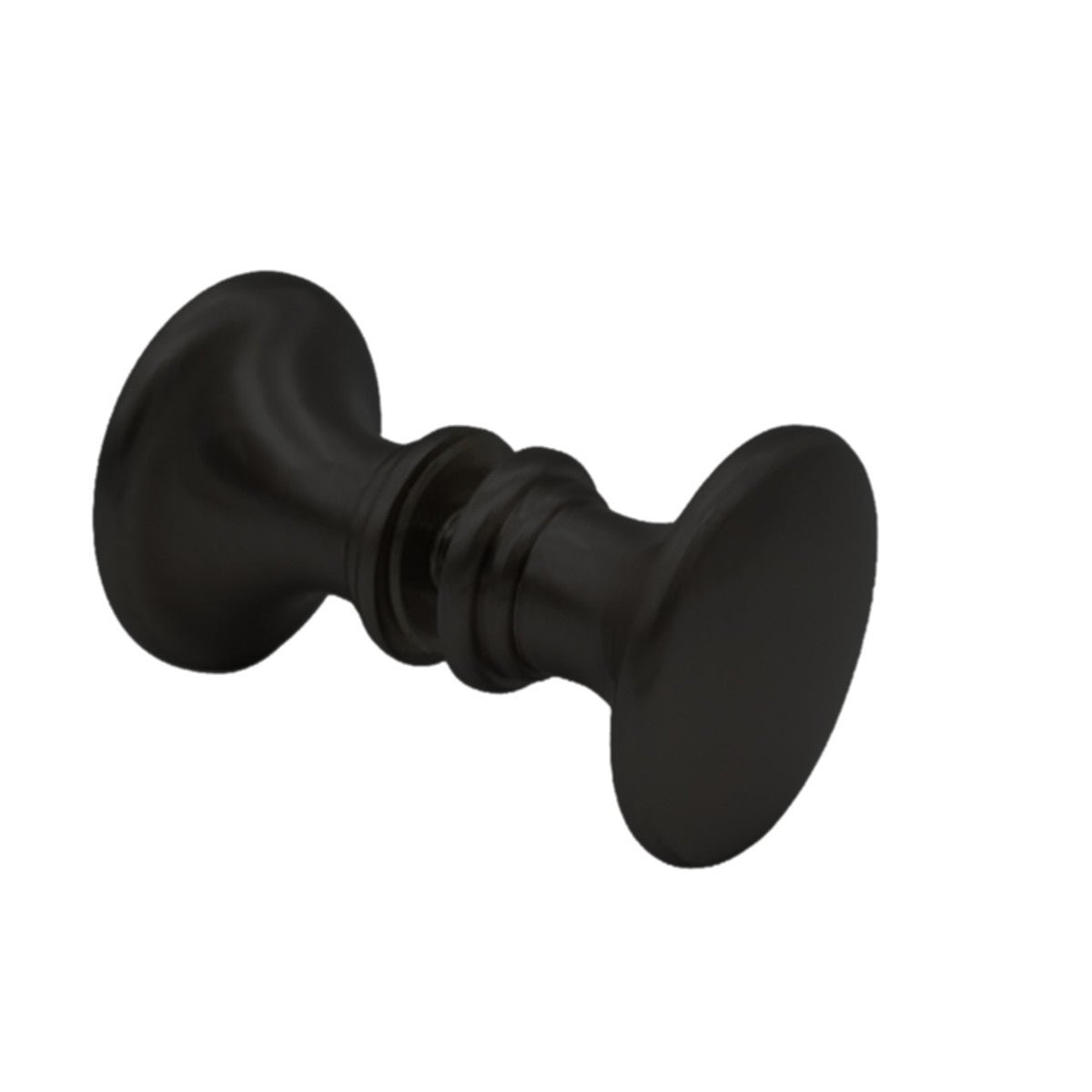 Structure Glass Solutions Traditional Bell Syle Back to Back Shower Door Knob GDK - 01 - ORB - Matte Black