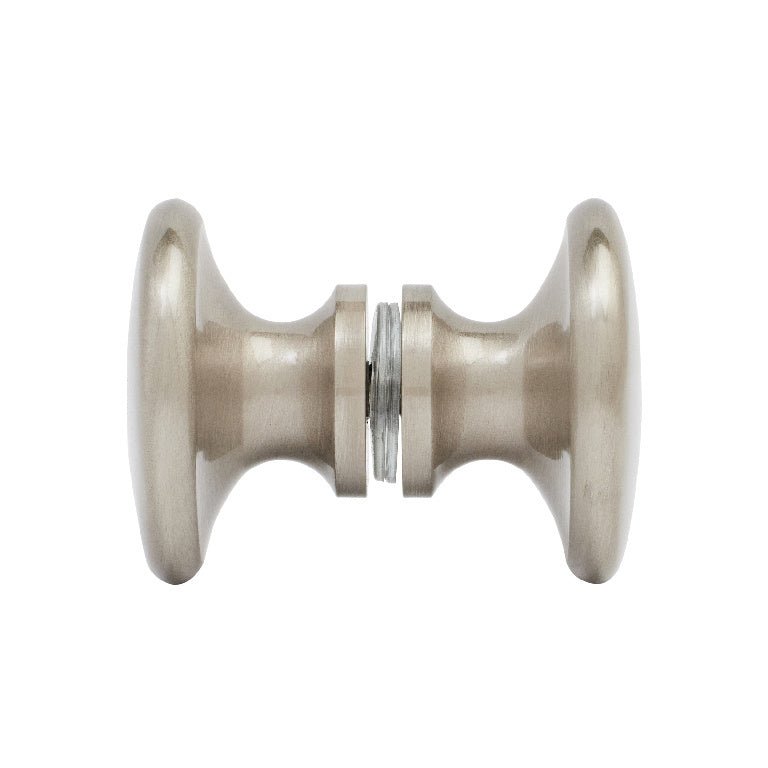 CRL Traditional Style Back - to - Back Shower Door Knobs SDK100BN