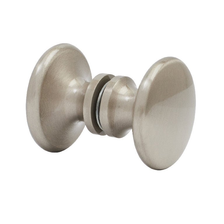 CRL Traditional Style Back - to - Back Shower Door Knobs SDK100BN