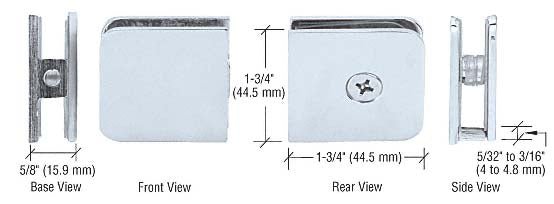 U.S. Horizon Mfg. Traditional Style Fixed Panel Glass Clips CEGTWC