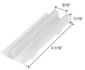 CRL Tub Enclosure Sliding Door Bottom Guide for International M6067