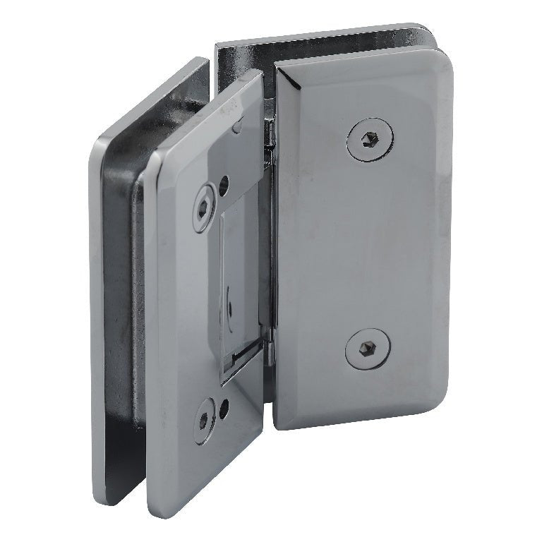 U.S. Horizon Mfg. 135° Glass - to - Glass Adjustable Majestic Series Hinge HMB135GTGAC