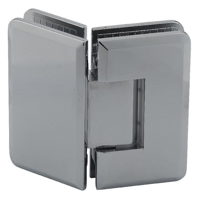 U.S. Horizon Mfg. 135° Glass - to - Glass Adjustable Majestic Series Hinge HMB135GTGAC