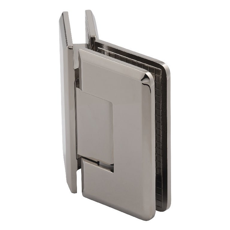 U.S. Horizon Mfg. 135° Glass - to - Glass Adjustable Majestic Series Hinge HMB135GTGAPN