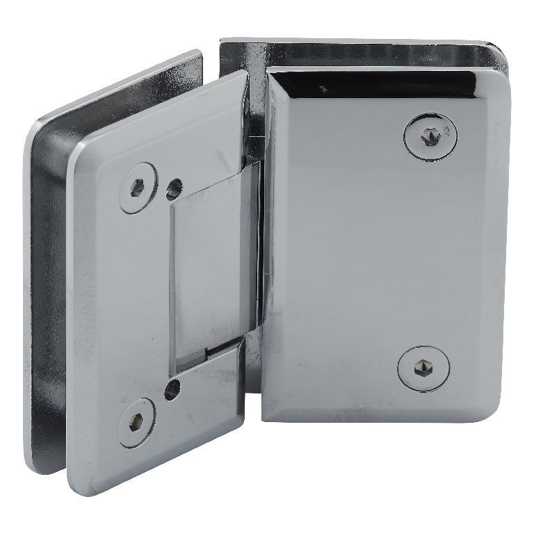 U.S. Horizon Mfg. 135° Glass - to - Glass Adjustable Premier Series Hinge HP135GTGAC