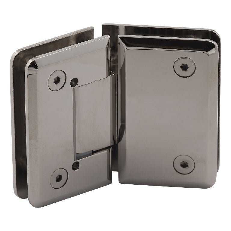 U.S. Horizon Mfg. 135° Glass - to - Glass Adjustable Premier Series Hinge HP135GTGAPN