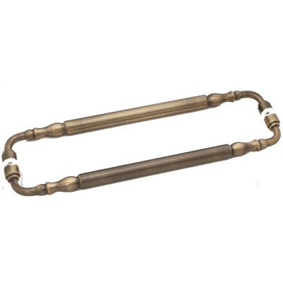 U.S. Horizon Mfg. 18" Traditional Series Back to Back Towel Bars TBT18BTBBN