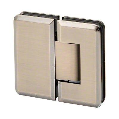 U.S. Horizon Mfg. 180° Glass - to - Glass Adjustable Majestic Series Hinge HMB180GTGABN