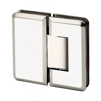 U.S. Horizon Mfg. 180° Glass - to - Glass Adjustable Majestic Series Hinge HMB180GTGAPN