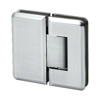 U.S. Horizon Mfg. 180° Glass - to - Glass Adjustable Majestic Series Hinge HMB180GTGASC