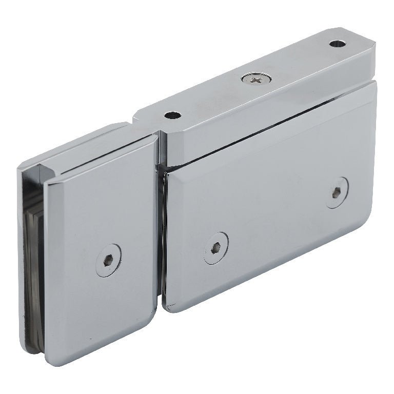 U.S. Horizon Mfg. 180° Glass to Glass (for Fixed Sidelite) Montreal Series Hinge HP1VBGTSC