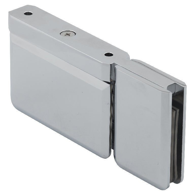 U.S. Horizon Mfg. 180° Glass to Glass (for Fixed Sidelite) Montreal Series Hinge HP1VBGTSC