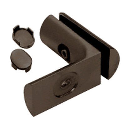 U.S. Horizon Mfg. 90 Degree Wall to Glass Bracket C1T90WGB0B