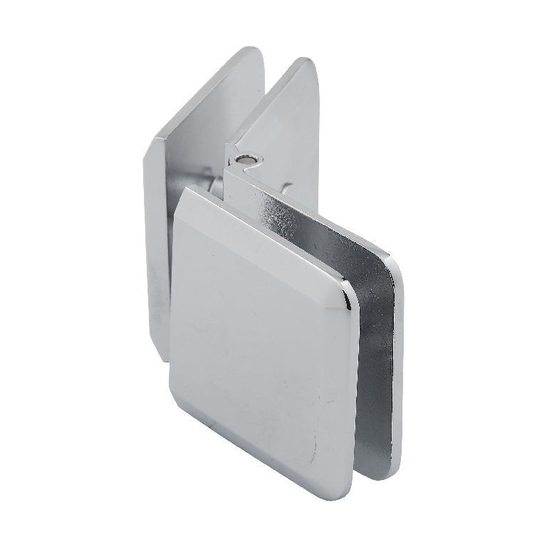 U.S. Horizon Mfg. Adjustable Beveled Glass - to - Glass Clip CPGTGAC