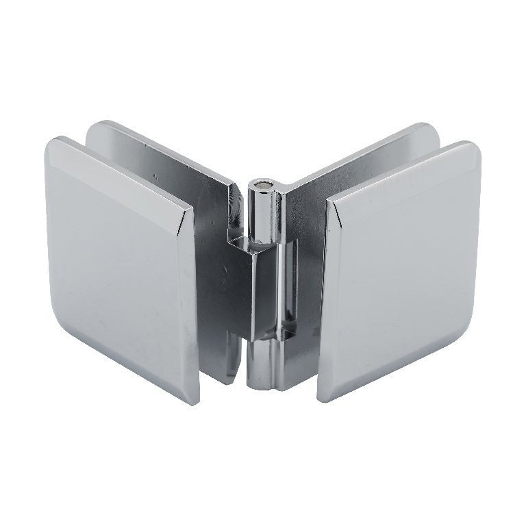 U.S. Horizon Mfg. Adjustable Beveled Glass - to - Glass Clip CPGTGAC