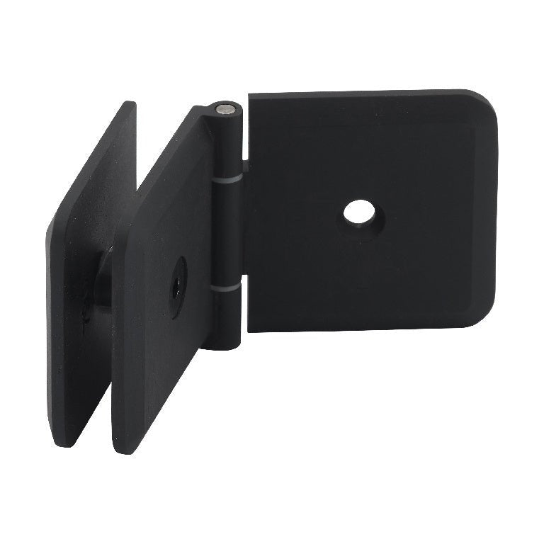 U.S. Horizon Mfg. Adjustable Beveled Wall Mount Glass Clip CPGTWAOB