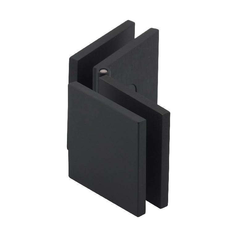 U.S. Horizon Mfg. Adjustable Square Glass - to - Glass Clip CGTGAOB