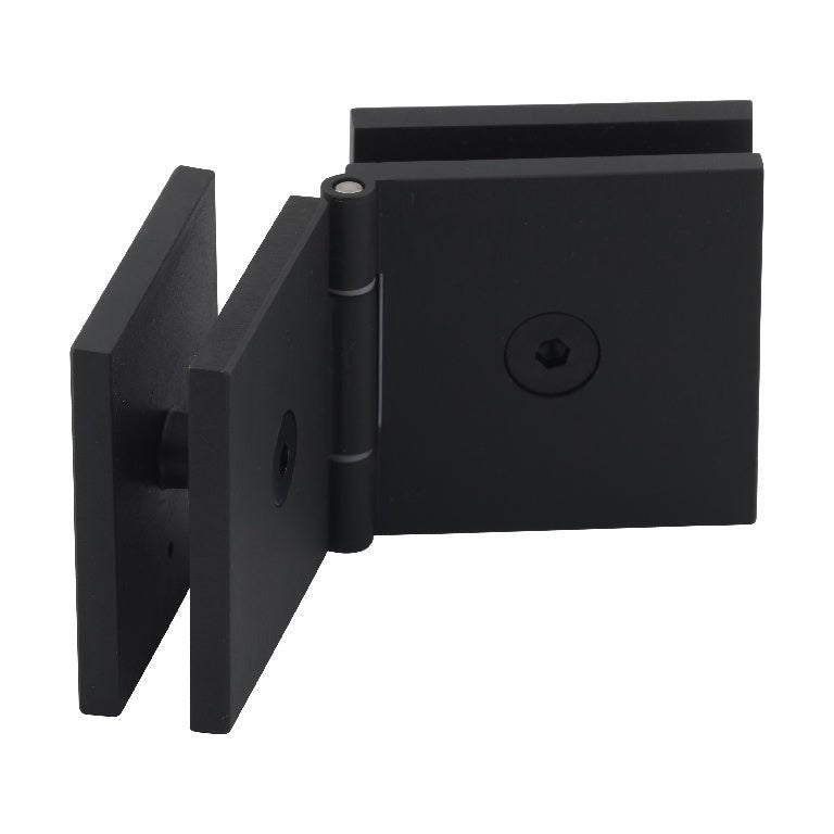 U.S. Horizon Mfg. Adjustable Square Glass - to - Glass Clip CGTGAOB