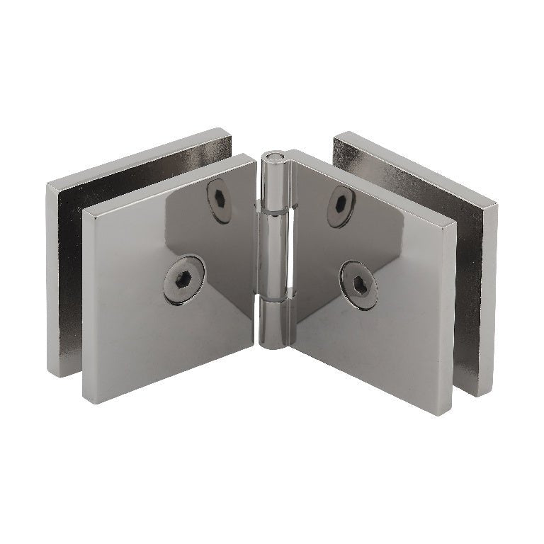 U.S. Horizon Mfg. Adjustable Square Glass - to - Glass Clip CGTGAPN